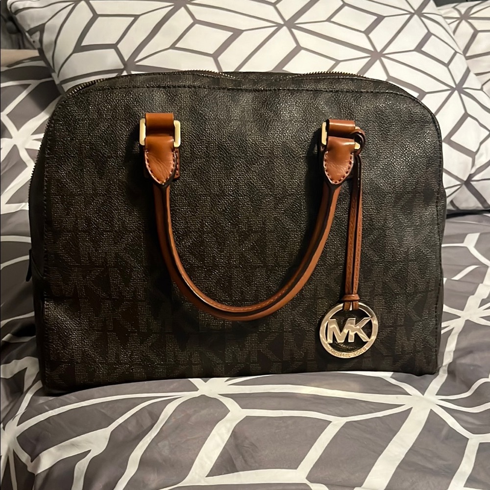 Michael Kors leather satchel